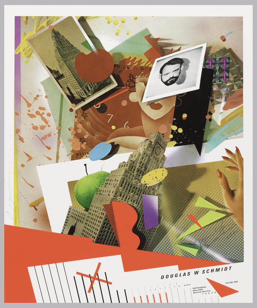 Poster, Douglas W Schmidt; Designed by April Greiman and Jayme Odgers; USA;